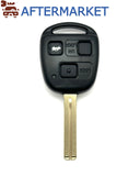 Lexus 3 Button Remote Head Key HYQ1512V TOY40 (Short) 315MHz,Aftermarket