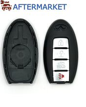 Load image into Gallery viewer, Nissan 4 Button Proximity Smart Key Shell, Aftermarket