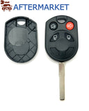 Ford 4 Button Remote Head Key Shell HU101, Aftermarket