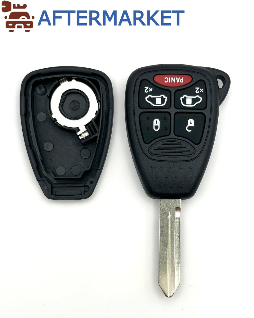 Chrysler 5 Button Remote Head Key Shell Y159, Aftermarket