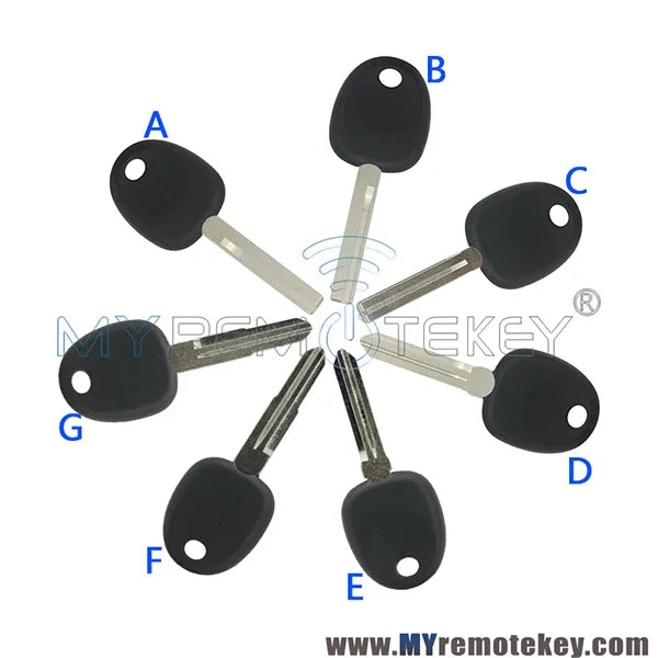 Hyundai/Kia HY17 Transponder Key Shell, Aftermarket