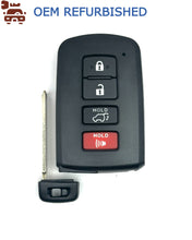 Cargar imagen en el visor de la galería, Toyota 4 Button Smart Key HYQ14FBA (AG Board) 315MHz, OEM(Refurbished)