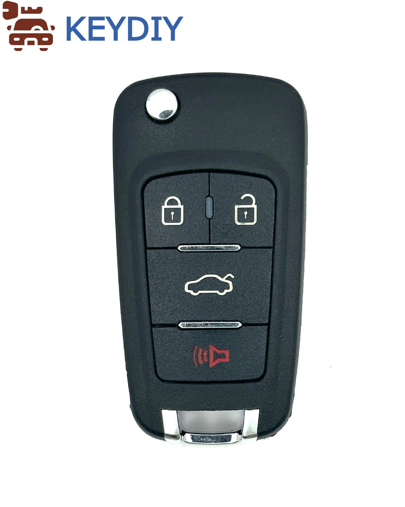 KEDIY Chevrolet/GM 4 Button Flip Key, Aftermarket