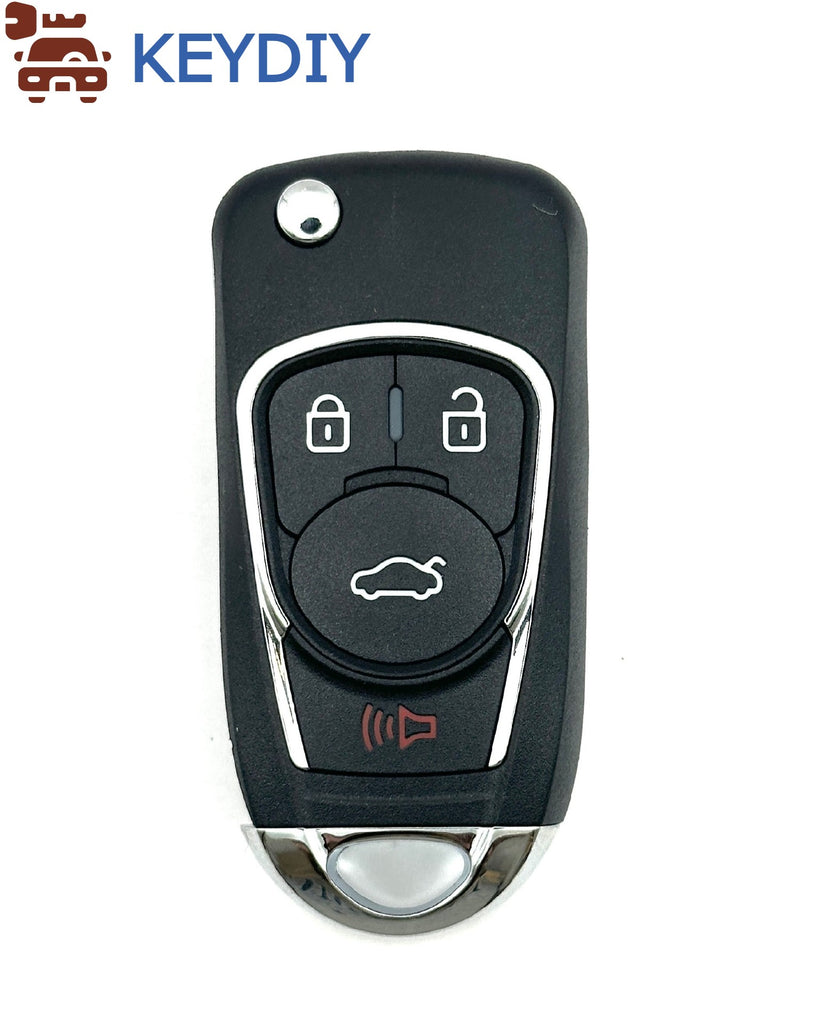 KEDIY Buick Style 4 Button Flip Key, Aftermarket