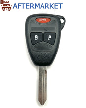 Cargar imagen en el visor de la galería, Chrysler/Dodge/Jeep 3 Button Remote Head Key OHT692427AA 434 MHz, Aftermarket