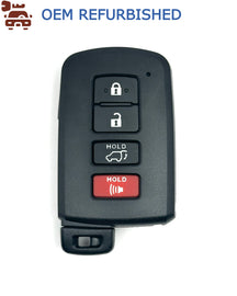 Toyota 4 Button Smart Key HYQ14FBA (AG Board) 315MHz, OEM(Refurbished)