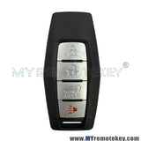 Mitsubishi 4 button Smart Key KR5MTXN1 434MHz, Aftermarket