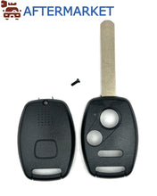 Cargar imagen en el visor de la galería, Honda 3 Button Remote Head Key Shell HO01, Aftermarket