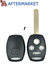 Cargar imagen en el visor de la galería, Honda 4 Button  Remote Head Key Shell HO01, Aftermarket