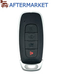 Nissan 4 Button Smart Key Shell, Aftermarket