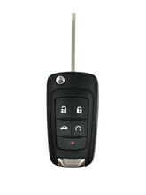 Cargar imagen en el visor de la galería, Chevrolet 5 Button HU100 Flip Key Shell, Aftermarket