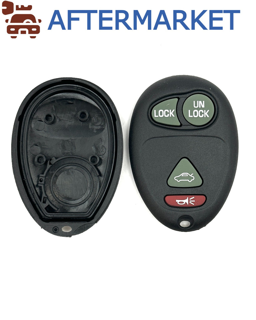 Buick/GM 4 Button Remote Shell, Aftermarket