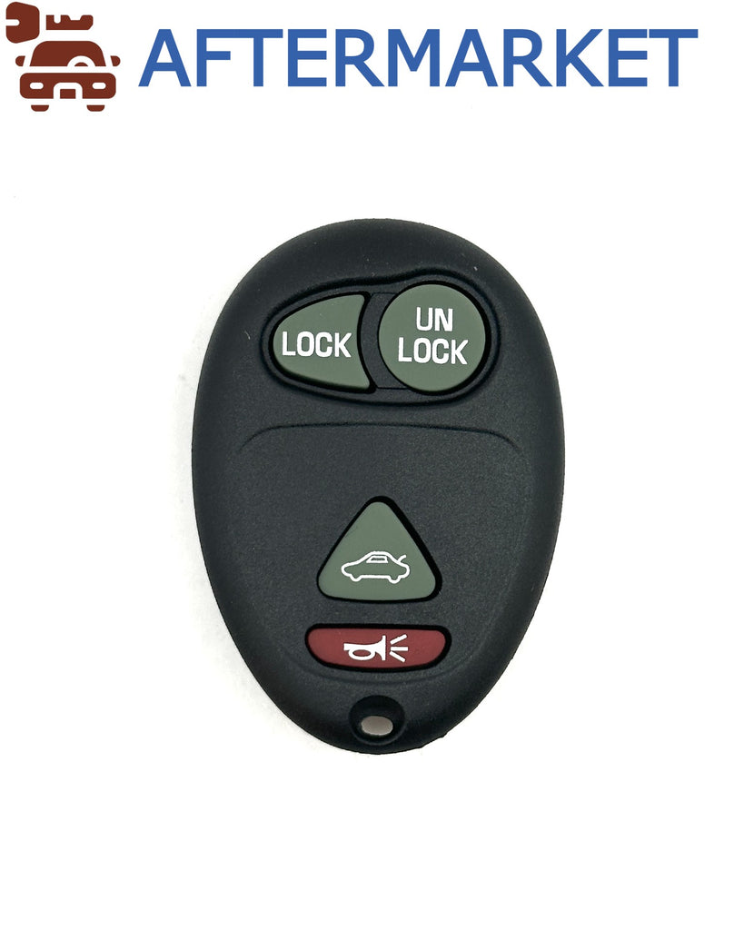 Buick/GM 4 Button Remote Shell, Aftermarket