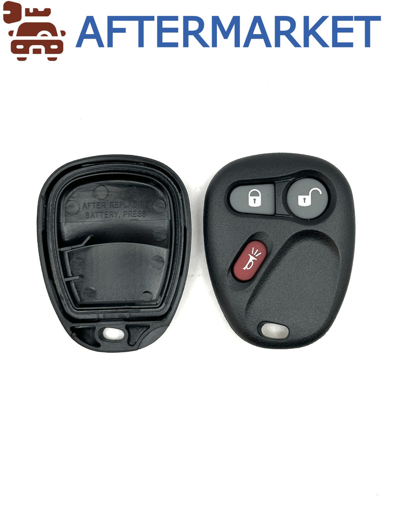 Buick/Chevrolet/GM 3 Button Remote Shell, Aftermarket