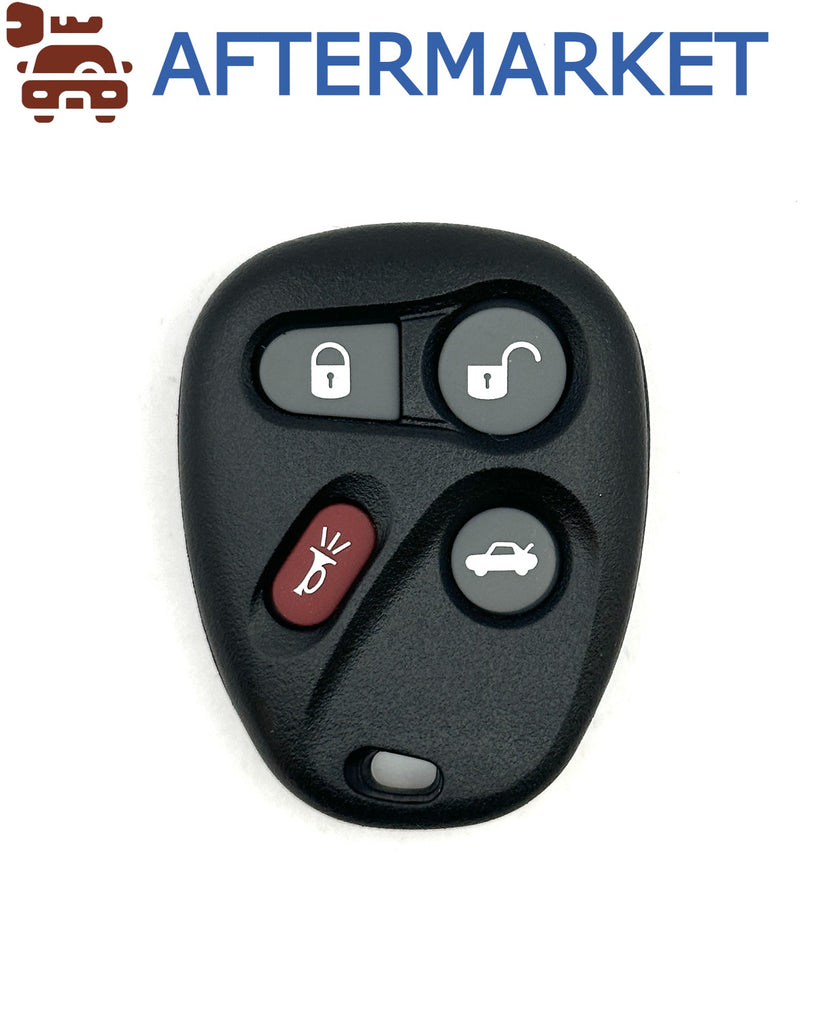 Buick/Chevrolet/GM 4 Button Remote Shell, Aftermarket