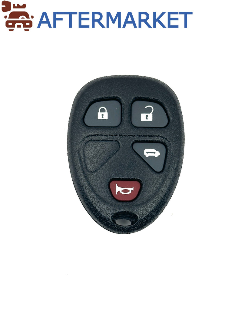 Buick/Chevrolet/GM 4 Button Remote Shell, Aftermarket