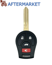 Nissan/Infinity 4 Button Remote Head Key CWTWB1U751 DA34, Aftermarket