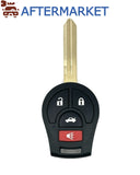 Nissan/Infinity 4 Button Remote Head Key DA34, Aftermarket