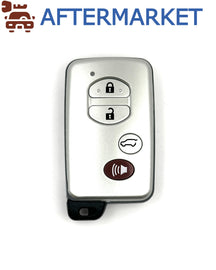 Toyota 4 Button Smart Key Shell 315MHz, Aftermarket