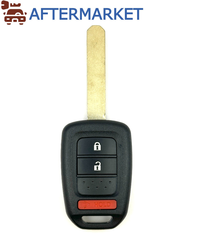 Honda 3 Button Remote Head Key Shell HO01, Aftermarket