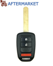 Load image into Gallery viewer, Honda 3 Button Remote Head Key Shell HO01, Aftermarket