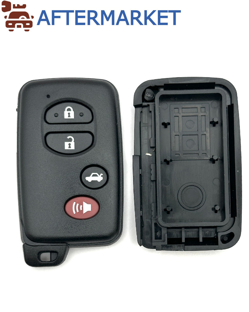 Toyota 4 Button Smart Key Shell, Aftermarket