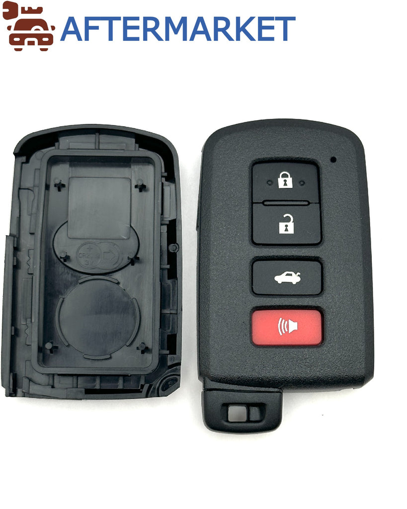 Toyota 4 Button Smart Key Shell, Aftermarket