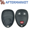 Buick/Chevrolet/GM 3 Button Remote Key Shell, Aftermarket