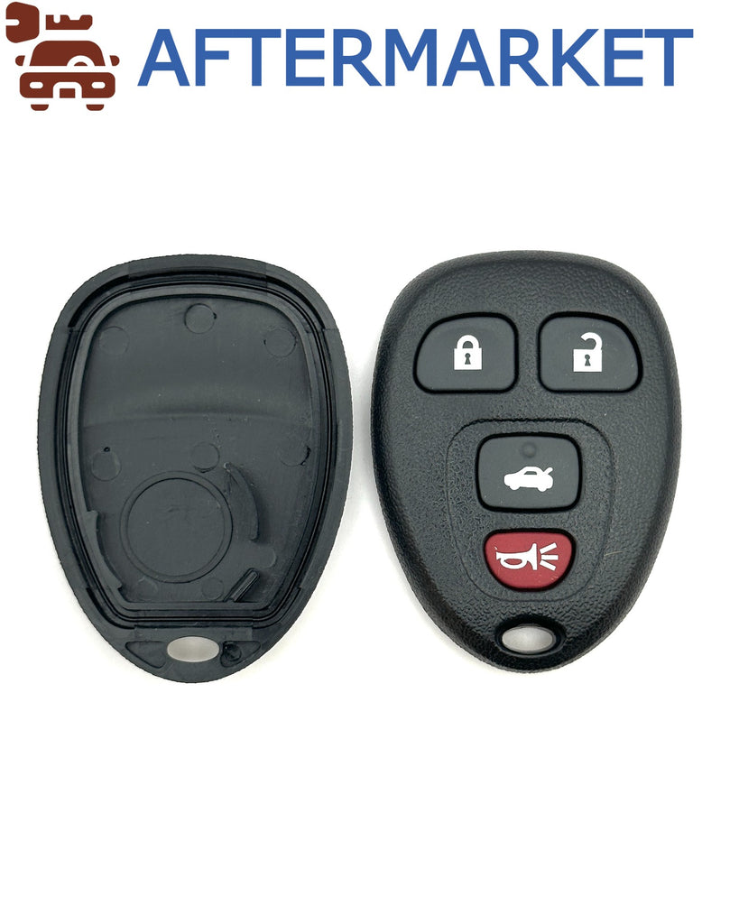 Chevrolet/GM 4 Button Remote Shell, Aftermarket