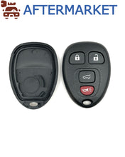 Cargar imagen en el visor de la galería, Buick/Chevrolet/GM 4 Button Remote Key Shell, Aftermarket