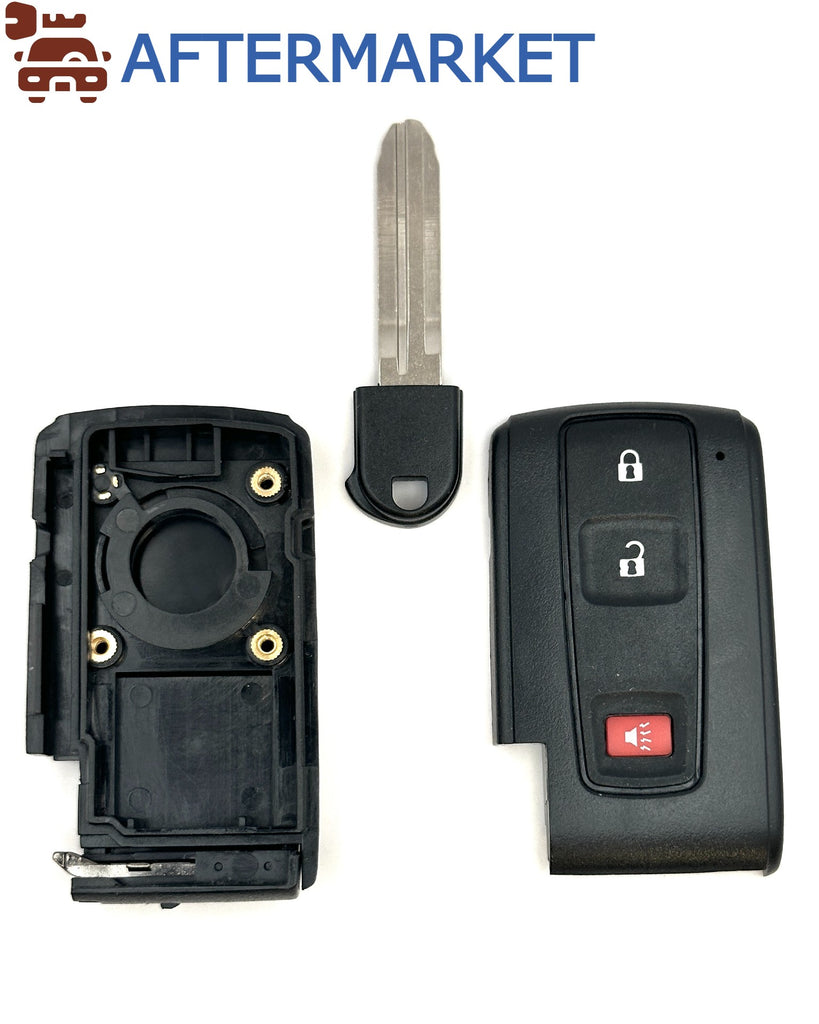 Toyota 3 Button Smart Key Shell, Aftermarket