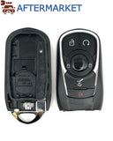 Buick 5 Button Smart Key Shell, Aftermarket