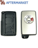 Toyota 4 Button Smart Key Shell, Aftermarket