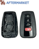 Toyota 4 Button Smart Key Shell, Aftermarket