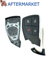 Load image into Gallery viewer, Chevrolet 4 Button Smart Key Shell, Aftermarket