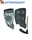 Chevrolet 4 Button Smart Key Shell, Aftermarket