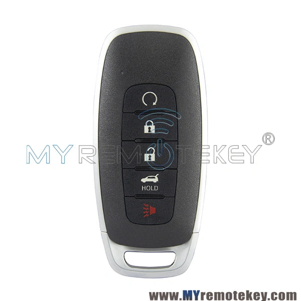 Nissan 5 button Smart Key KR5TXPZ3 433Mhz, Aftermarket