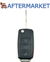 Cargar imagen en el visor de la galería, Volkswagen 4 Button Flip Key 1K0959753P 315MHz, Aftermarket