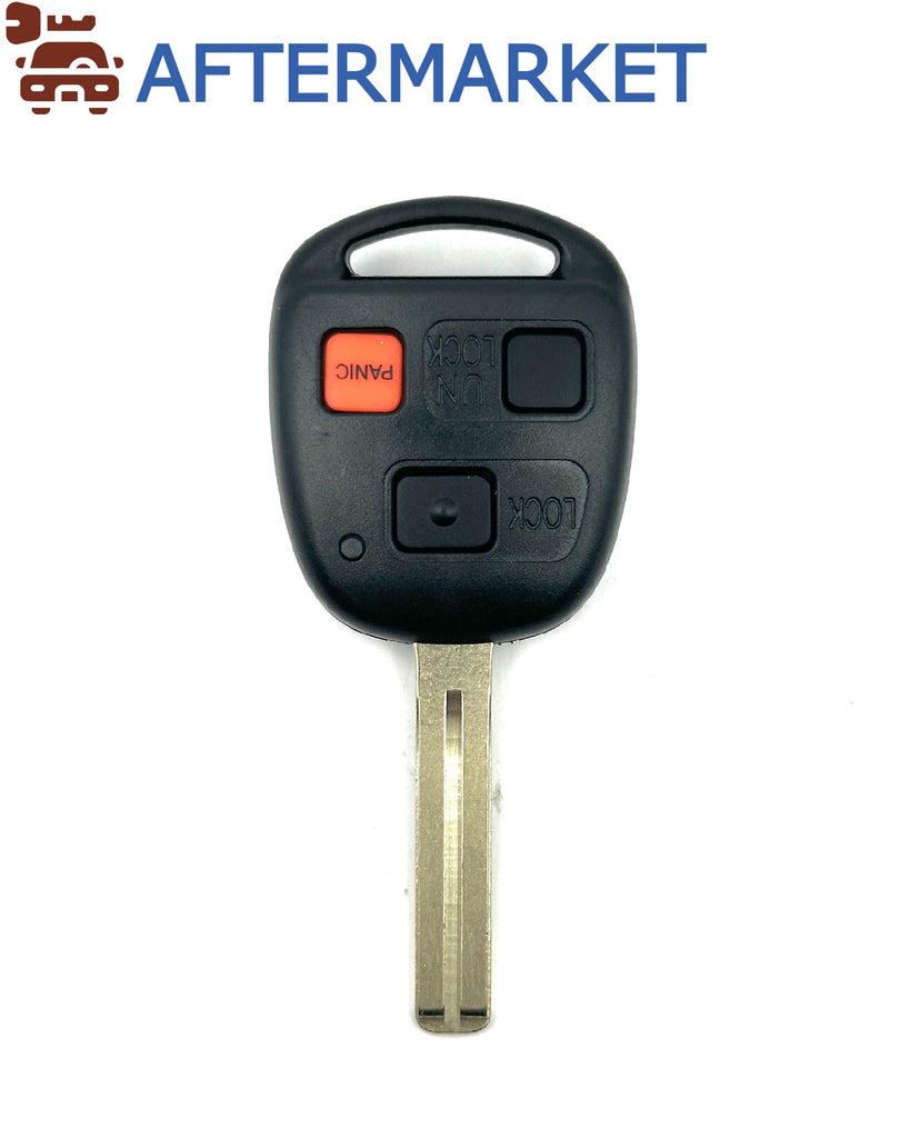 Lexus 3 Button HYQ1512V Remote Head Key TOY48(Short), Aftermarket