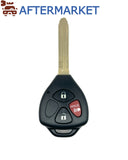 Toyota 3 Button Remote Head Key MOZB41TG  312 MHz, Aftermarket