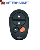 Toyota 4 Button Remote GQ43VT20T 315MHz, Aftermarket