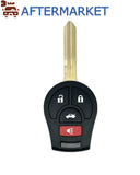 Nissan 4 Button Remote Head Key CWTWB1U751 315MHz,Aftermarket