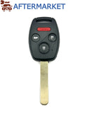 Honda 4 Button Remote Head Key KR55WK49308 315Mhz, Aftermarket (Pack of 5)