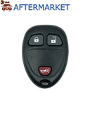 Buick/Chevrolet 3 Button Remote KOBGT04A 315MHz, Aftermarket