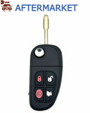 Jaguar 4 Button Flip key CWTWB1U243 433MHz, Aftermarket