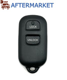 Toyota 3 Button Remote GQ43VT14T 315MHz, Aftermarket