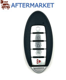 Nissan 5 Button Smart Key CWTWB1G744 433MHz, Aftermarket