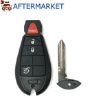 Chrysler/Dodge/Jeep 4 Button Fobik Key GQ4-53T 433MHz, Aftermarket