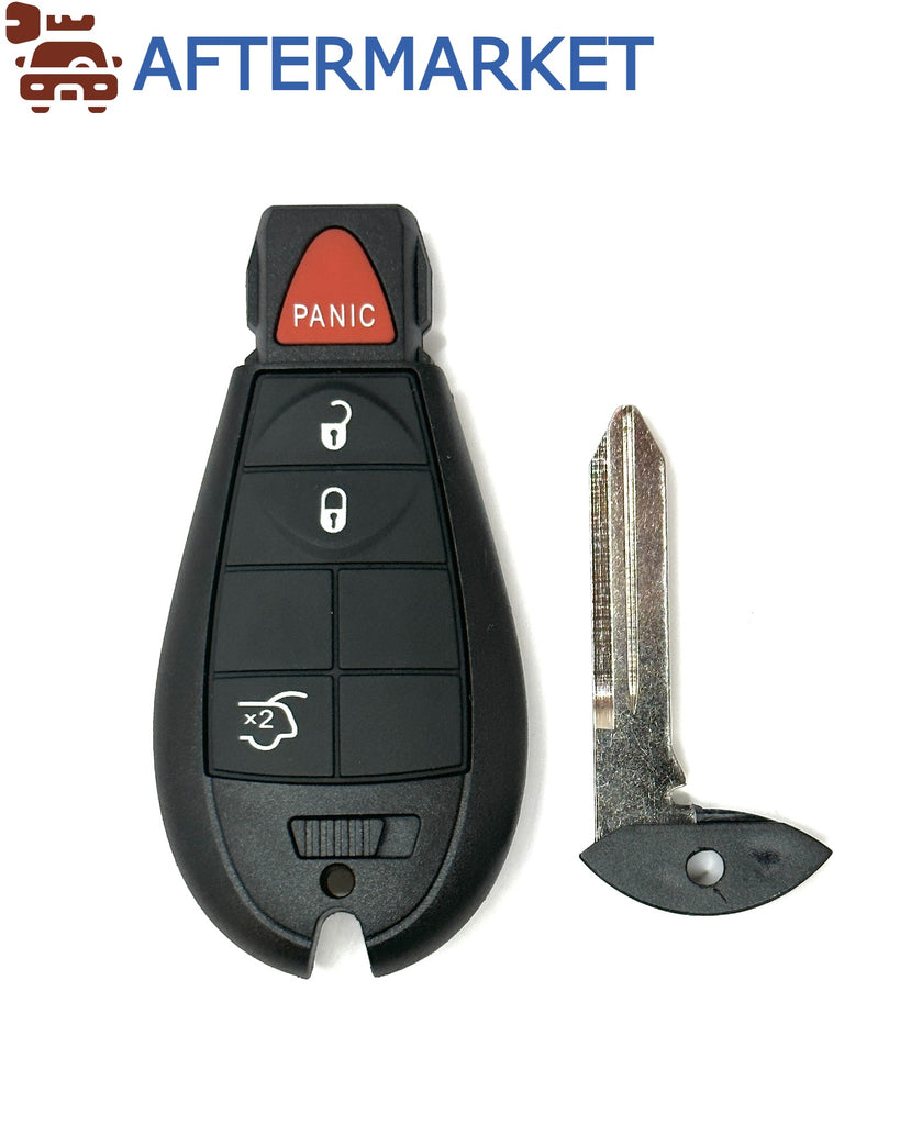 Chrysler/Dodge/Jeep 4 Button Smart Fobik Key M3N5WY783X/IYZ-C01C 433 MHz, Aftermarket (PROX)