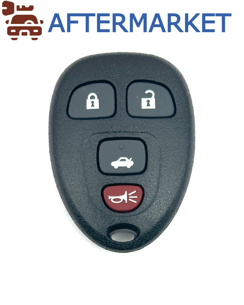 Chevrolet/GM 4 Button Remote Shell, Aftermarket